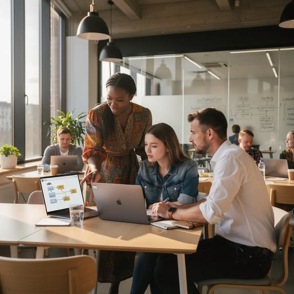 Konsultācija par n8n un ChatGPT integrāciju biznesa procesiem.